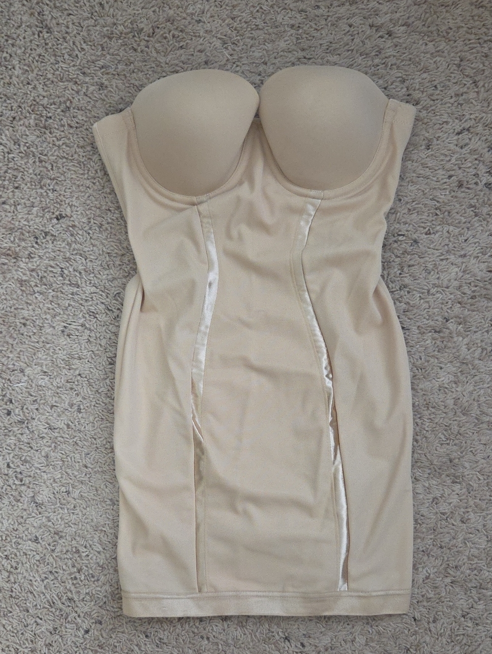 Maidenform Strapless Shaping Slip in Beige